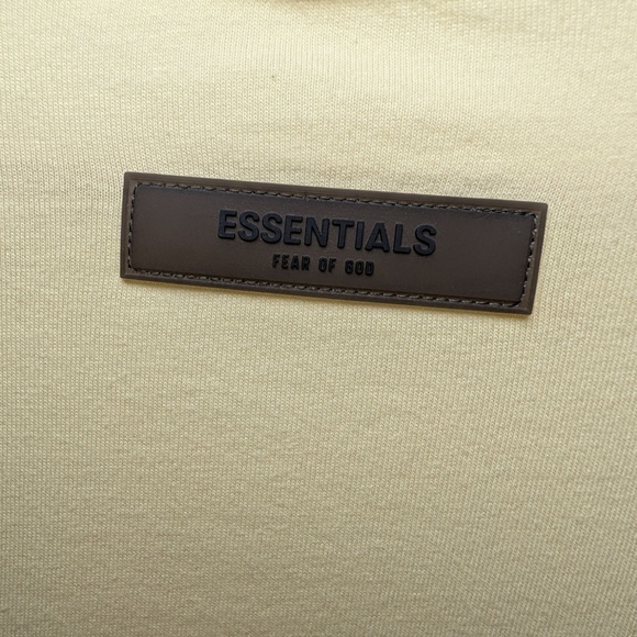 Essentials Fear of God T-Shirt Dress Midi Yellow Size Small NWOT Cotton - Picture 9 of 14